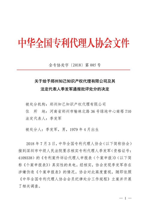 六家知識(shí)產(chǎn)權(quán)代理公司因不正當(dāng)競(jìng)爭(zhēng)等行為遭通報(bào)批評(píng) 行業(yè)自律再響警鐘